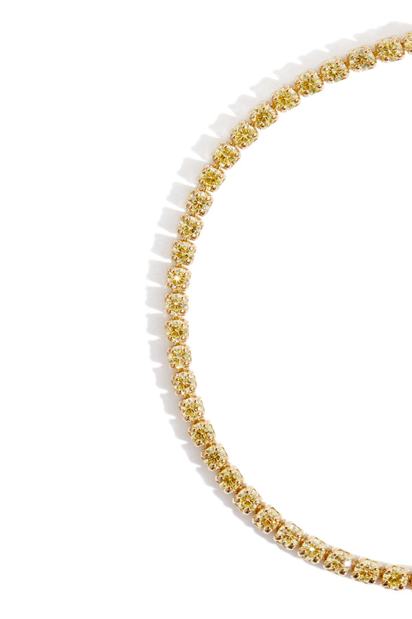 Tennis Bracelet in Gold