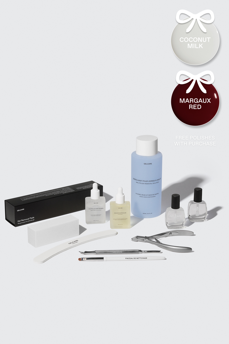 Ensemble de départ de vernis à ongles