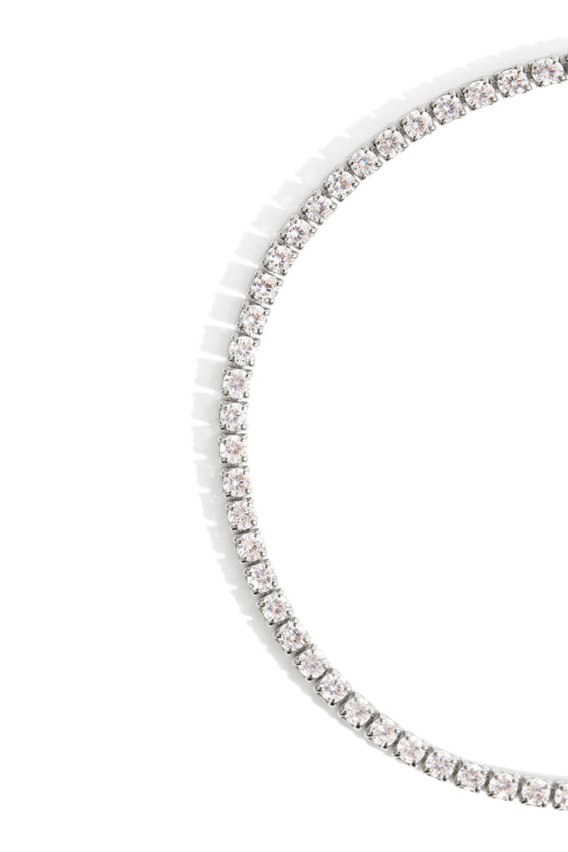 Tennis Bracelet in Silver