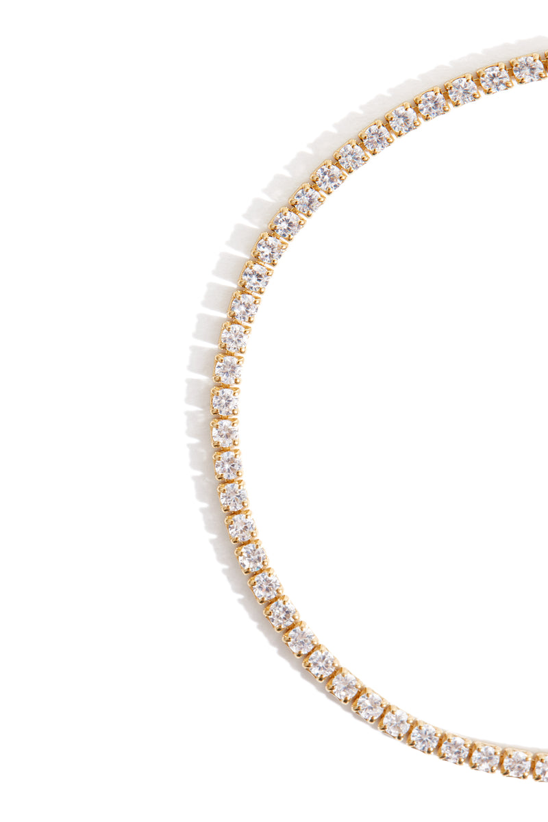 Tennis Bracelet in Gold