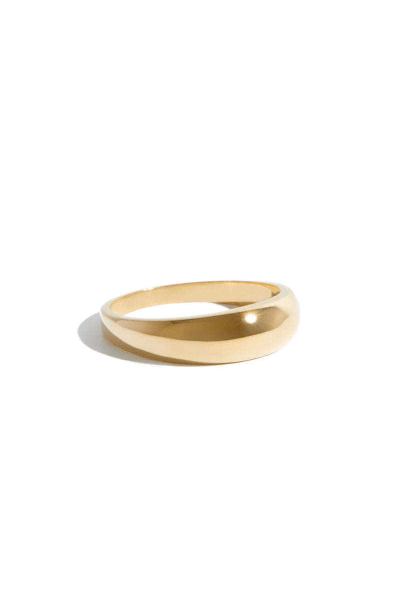 Basic Dome Ring in Gold