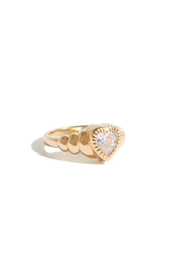 Self-Love Signet Ring in Gold