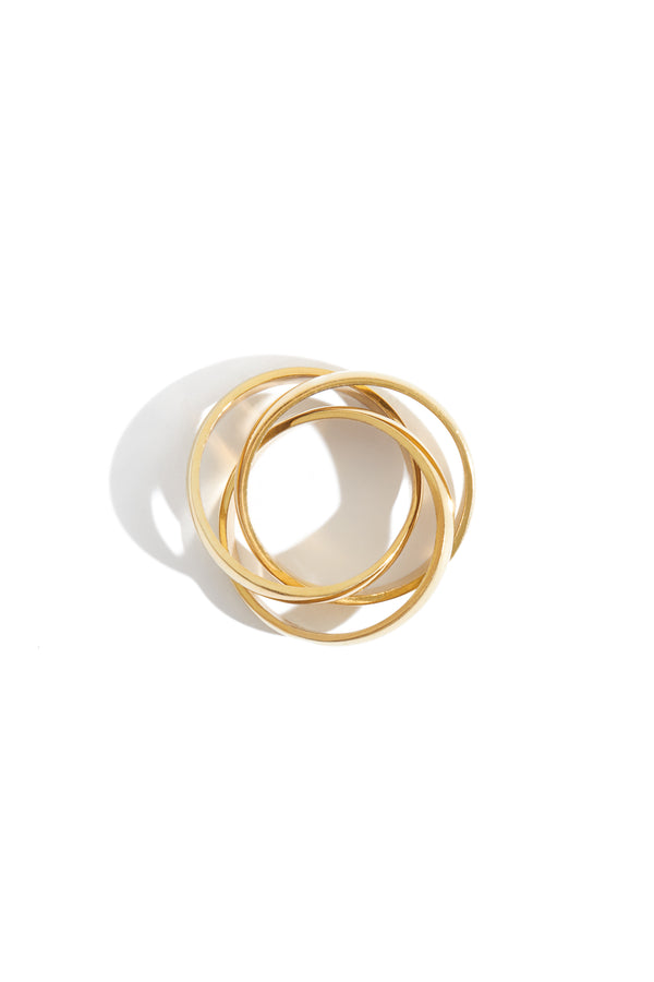 Trio Ring in Gold