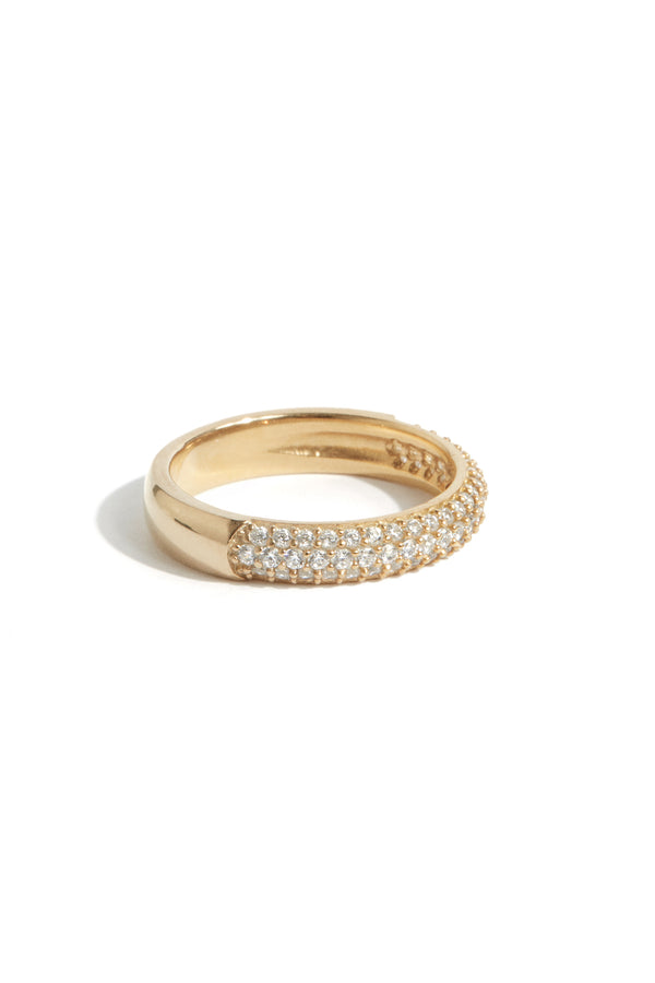 Pavé Ring in Gold