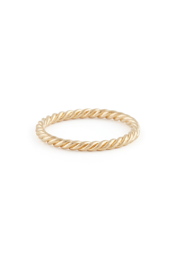 Braided Ring in Gold