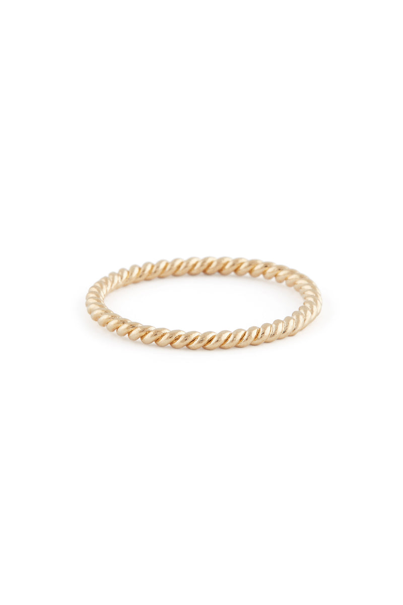 Braided Ring in Gold