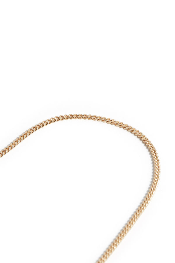 Delicate Curb Anklet in Gold