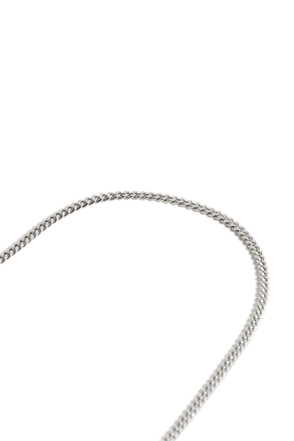 Delicate Curb Anklet in Silver